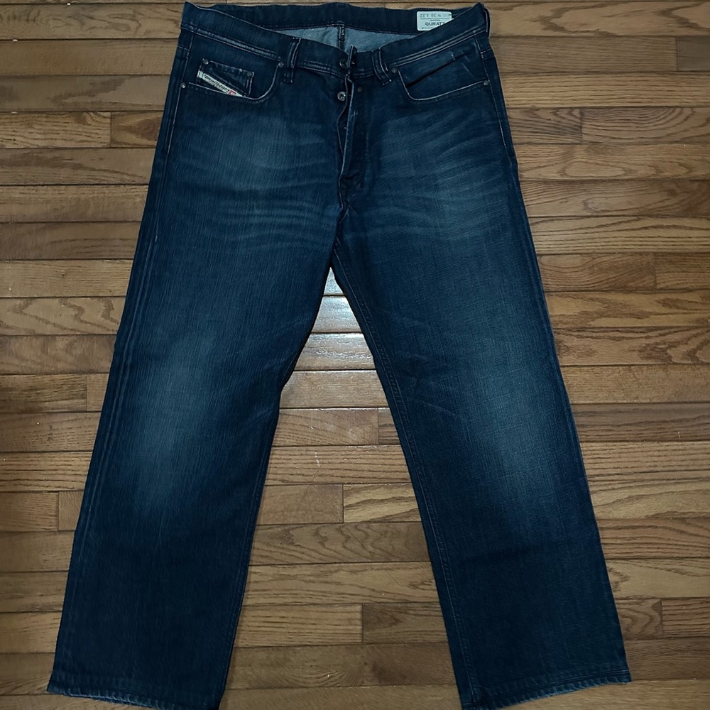 Vintage Diesel USA baggy blue jeans